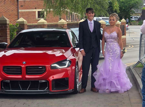 BMW Hired for Bride & Groom at Wedding
