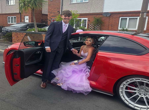 BMW with Bride